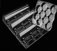 Boîte d'emballage en PVC personnalisée pour crème pour le visage, crème pour les yeux, rouge à lèvres et plus - Coque jetable avec forme et taille personnalisées