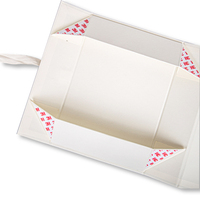 Boîte en papier pliable magnétique en forme de livre, laminage mat, boîte en papier recyclé pour vêtements, cosmétiques, parfums, bougies, emballages cadeaux