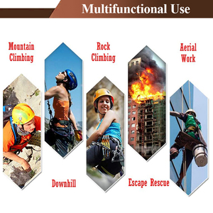 Dispositivo autobloccante per fune di <span class=keywords><strong>sicurezza</strong></span> a foro singolo con arresto a caduta lenta ad alta quota - Product Image 4