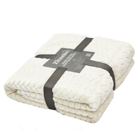 Couverture bébé en flanelle jacquard de luxe, super douce, motif dessin animé mignon, couverture sensorielle pour lit, canapé, couverture chaude d'hiver pour nourrissons