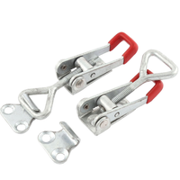 Attache de rampe de porte de remorque industrielle horizontale à levier