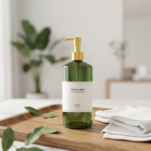 Bouteille de Shampoing de Luxe pour Animaux de Compagnie – Emballage Haut de Gamme pour Soins Capillaires – Flacon et Contenant en Plastique avec Pompe pour Produits Capillaires - Product Image 4