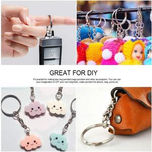 Llavero de entrega rápida con anilla metálica dividida - Product Image 6