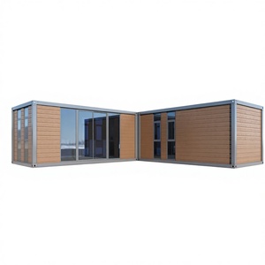 Mobile Portable 20ft Prefabricated Modular Light Steel Container Module <b>House</b> Office Fireproof 5+ Year Warranty Quick LCL Room - Product Image 1