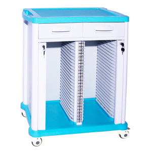 Bệnh viện ABS trường hợp thư mục xe đẩy y tế hồ sơ chủ xe đẩy - Product Image 1