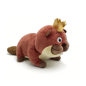 Peluche HoppersPlush Beaver Transformation Project, jouet en peluche pour enfants de 2 à 4 ans, unisexe, rembourrage en coton PP - Product Image 3