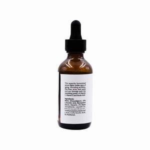 Sérum à l'acide férulique Marque privée Soin de la peau Antioxydant Vitamine C Vitamine E Flacon de 60ml Raffermissant Visage Lissant Rougeurs Réduire - Product Image 6