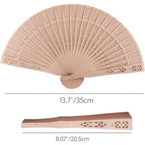 Abanico de mano personalizado para boda, recuerdo de boda, abanico con logotipo tallado, abanico de mano para novia y novio, recuerdo de boda - Product Image 4