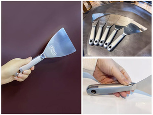 Thiết Kế Mới Sản Phẩm Mạnh Mẽ Hơn Độ Dẻo Nhẹ Hơn Trọng Lượng Xách Tay Bột Cắt Miter Xẻng Teppanyaki Xẻng Thìa Scraper - Product Image 6