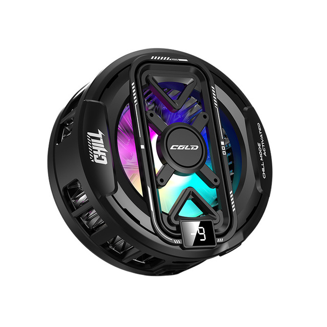 2026 New Model ABSPC Aluminum Alloy Semiconductor Ice-Cooling Gaming/E-Sports Magnetic Back Clip 2-in-1 Phone Cooler