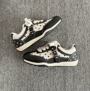 <span class=keywords><strong>Scarpe</strong></span> da ginnastica <span class=keywords><strong>bianche</strong></span> testurizzate retrò da <span class=keywords><strong>donna</strong></span>, sneakers casual basse e leggere alla moda - Product Image 5