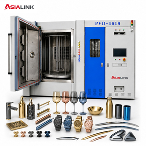 Machine de placage ionique sous vide Asialink pour boîtiers d'appareils photo, anneaux d'objectif, équipement de revêtement décoratif PVD Al260824-95, produit pour appareils photo - Product Image 4