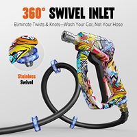 Haute pression 4500 Lb/sq pouces maison connexion rapide pistolet à eau nouvelle couleur peinture en aérosol lave-auto outils de nettoyage lavage de voiture efficace