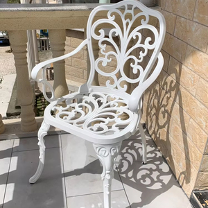 Stile europeo in alluminio fuso per esterni tavoli <span class=keywords><strong>e</strong></span> <span class=keywords><strong>sedie</strong></span> per cortile balcone Villa <span class=keywords><strong>giardino</strong></span> tempo libero ferro bianco <span class=keywords><strong>mobili</strong></span> <span class=keywords><strong>da</strong></span> <span class=keywords><strong>giardino</strong></span> - Product Image 1
