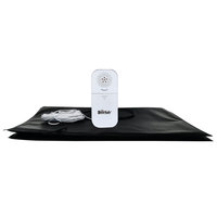 HOMESAFE Tapis de sécurité domestique imperméable de haute qualité avec capteur d'alarme et volume réglable, facile à installer, 10 m