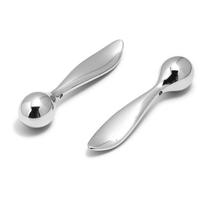 كريم مساج مخصص للعين بكرة مساحيق تجميل للوجه ملعقة صغيرة معدنية من الفولاذ المقاوم للصدأ - Product Image 4