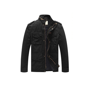 Abrigo de algodón barato OEM personalizado de fábrica 2023 para <span class=keywords><strong>hombre</strong></span>, chaqueta cortavientos informal ajustada con cuello levantado, chaqueta de campo para <span class=keywords><strong>hombre</strong></span>, chaqueta Cargo - Product Image 6
