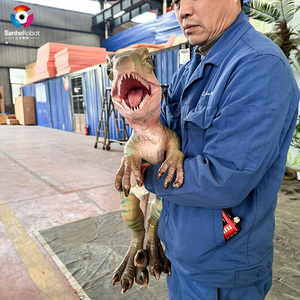 Marioneta de Mano de Dinosaurio Animatrónico Realista, el Juguete de Interior Más Popular para Niños en Centros Comerciales, Parques de Aventuras, Aeropuertos y Guarderías - Product Image 5