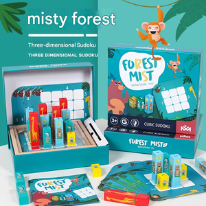 Nouveauté 2026 : Jouets éducatifs Montessori, jeu de <span class=keywords><strong>Sudoku</strong></span> Forêt Brumeuse, jouets en bois pour l'éducation précoce - Product Image 6