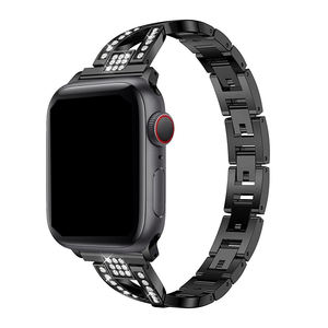 38mm 40mm 41mm 42mm(Series10) <span class=keywords><strong>Bracelet</strong></span> en métal bling pour femmes <span class=keywords><strong>Bracelet</strong></span> habillé <span class=keywords><strong>fantaisie</strong></span> et mignon pour <span class=keywords><strong>Apple</strong></span> <span class=keywords><strong>Watch</strong></span> Series10 9 8 7 6 5 4 SE - Product Image 2