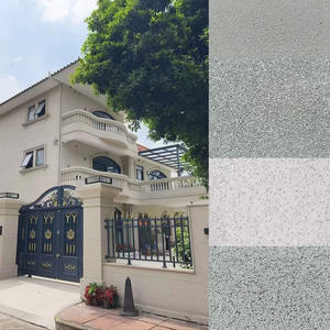 Kunststein farbe im Marmors til für Außenwände Wasserfeste Beschichtung spray anwendung - Product Image 4