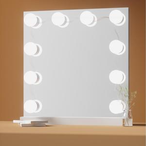 3000K-7000K Atenuación G45 Bombilla Adhesivo de espuma de doble cara Giratorio Moderno LED Baño Maquillaje Espejo Luz - Product Image 4