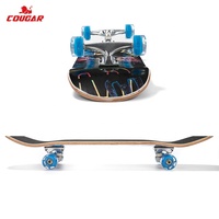 Nouveauté d'usine — roues en Pu pour garçon, fille, homme et enfant, 4 roulettes clignotantes, Skateboard Premium