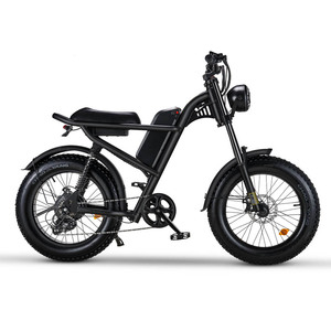 Vélo électrique de 20 pouces à moteur 250W, V8 d'origine, vélo tout-terrain à 7 vitesses, à gros pneus, de 48V et 15Ah, entrepôt européen - Product Image 4