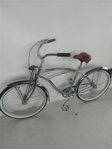 <span class=keywords><strong>Bicicleta</strong></span> Nueva Cromada de <span class=keywords><strong>26</strong></span> Pulgadas con Horquilla Springer, Una Velocidad, Clásica para Mujer, Estilo <span class=keywords><strong>Lowrider</strong></span>, Vintage, Cruiser de Playa - Product Image 6