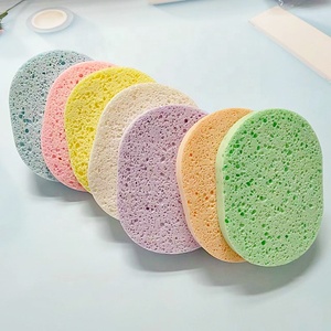 Vente en gros solide nettoyant pour le visage éponge nettoyante pour le visage compressée expansante brosse de soin de la peau brosse de nettoyage du visage - Product Image 6