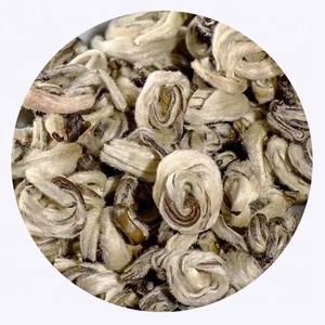 En gros Thé Vert <span class=keywords><strong>de</strong></span> Jasmin Chinois Fait Main En Vrac Jade Spirale Argent Premium Aiguille Escargot - Product Image 1