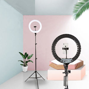 Éclairage photo en gros pour <span class=keywords><strong>Tik</strong></span> <span class=keywords><strong>Tok</strong></span> youtube Selfie <span class=keywords><strong>Lampe</strong></span> LED <span class=keywords><strong>de</strong></span> beauté 14 pouces 18 pouces 22 pouces Anneau lumineux avec trépied - Product Image 6
