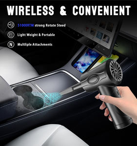 Pulverizador <span class=keywords><strong>de</strong></span> <span class=keywords><strong>aire</strong></span> inalámbrico, reemplazo <span class=keywords><strong>de</strong></span> latas comprimidas, plumero portátil recargable, limpieza <span class=keywords><strong>de</strong></span> ordenador, pistola <span class=keywords><strong>de</strong></span> <span class=keywords><strong>aire</strong></span> eléctrica - Product Image 4