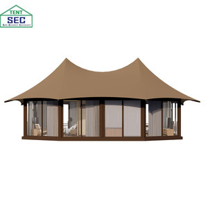 Casa Prefabricada Modular de Acero, Tienda de Campaña de Lujo con Baño, Hotel Ecológico Impermeable para 4 Estaciones, Campamento Familiar Z64, Nuestro Producto - Product Image 1