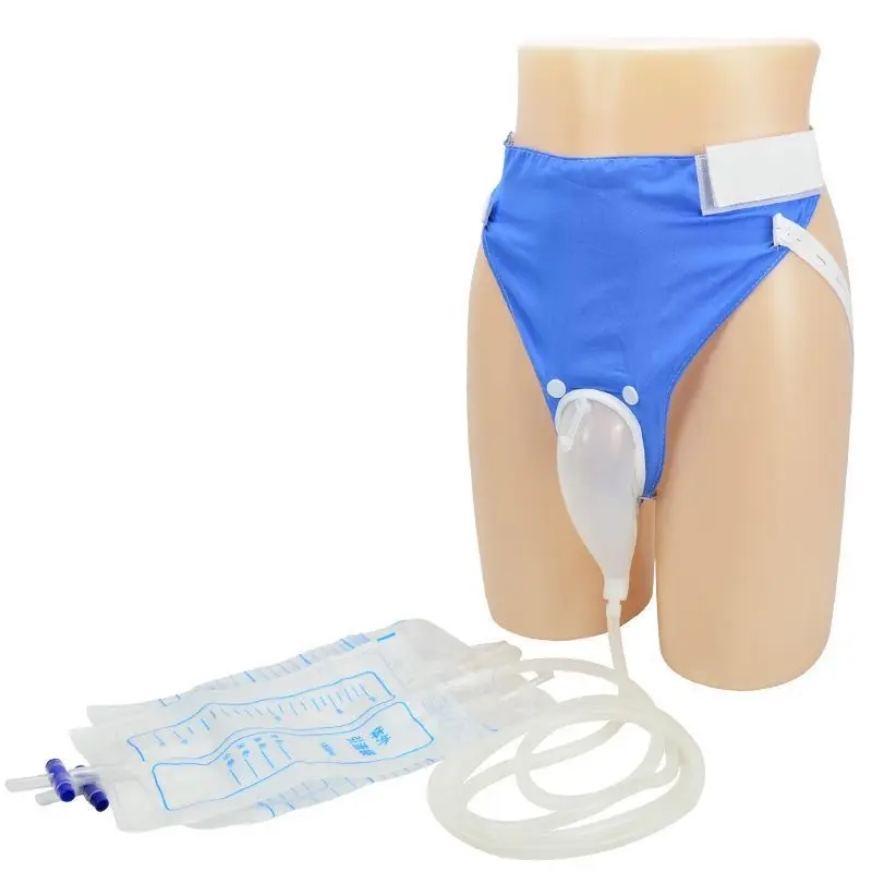 Bragas inteligentes bolsas de orina para Catéter urinario de silicona reutilizable para hombres y mujeres