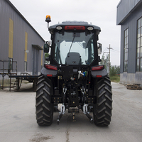 Livraison gratuite CE 50hp 60hp 70hp 80hp Tracteur 4x4 diesel Tracteurs agricoles USA EPA Tracteur agricole