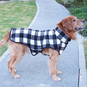 थोक उच्च गुणवत्ता वाले कुत्ते जैकेट शीतकालीन प्लेड कुत्ते 2023 फैशन डिजाइन गर्म सर्दियों के पालतू कोट कपड़े कुत्ते - Product Image 4