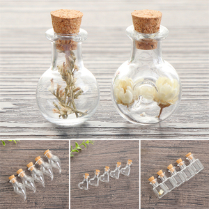 Vente en gros, prix d'usine, fait à la main de haute qualité, Mini verrerie de stockage domestique avec bouteille en verre alimentaire de cuisine - Product Image 2