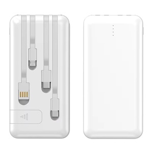 แบตเตอรี่สำรองพกพาประสิทธิภาพสูง 20000mah พร้อมโลโก้สั่งทำพิเศษ ราคาโรงงาน พร้อมสายชาร์จสำหรับโทรศัพท์ - Product Image 1