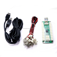 Manette de jeu USB 3D analogique à potentiomètre, contrôleur d'arcade à latence nulle pour PC, MAME, Raspberry Pi, Android et machine de jeu PS/3