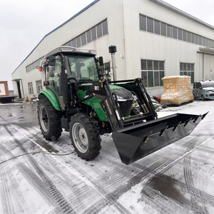 Tracteur agricole 4x4 d'occasion en gros de Chine avec rotoculteur à vendre - Product Image 1