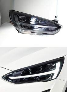 Fari anteriori <span class=keywords><strong>Focus</strong></span> <span class=keywords><strong>2019</strong></span> per X3 F25, modifica con luci diurne a LED e indicatori di direzione dinamici, 12V, nuovi, 6000K, 4000 Lumen - Product Image 2