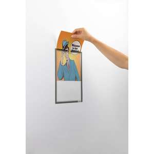 DURABLE - 4006-57 Bolsillo adhesivo para documentos A4-EAN 4005546737577 ORGANIZACIÓN Y PRODUCTOS DE ARCHIVADO BOLSILLOS - Product Image 3