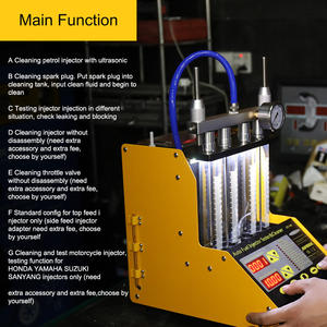 ऑटो ct150 इंजेक्टर क्लीनर कार अल्ट्रासोनिक ईंधन इंजेक्टर और ct150 इंजेक्टर सफाई टेस्टर 220v/110v 4 4 सिलेंडर के साथ - Product Image 3