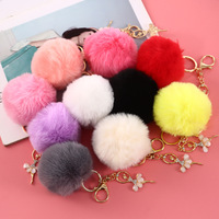 Porte-clés pendentif filles danseuses de ballet, porte-clés boule de fourrure pour filles, cadeaux pour les amoureuses de la danse classique, anniversaire, Saint-Valentin, breloques de sac
