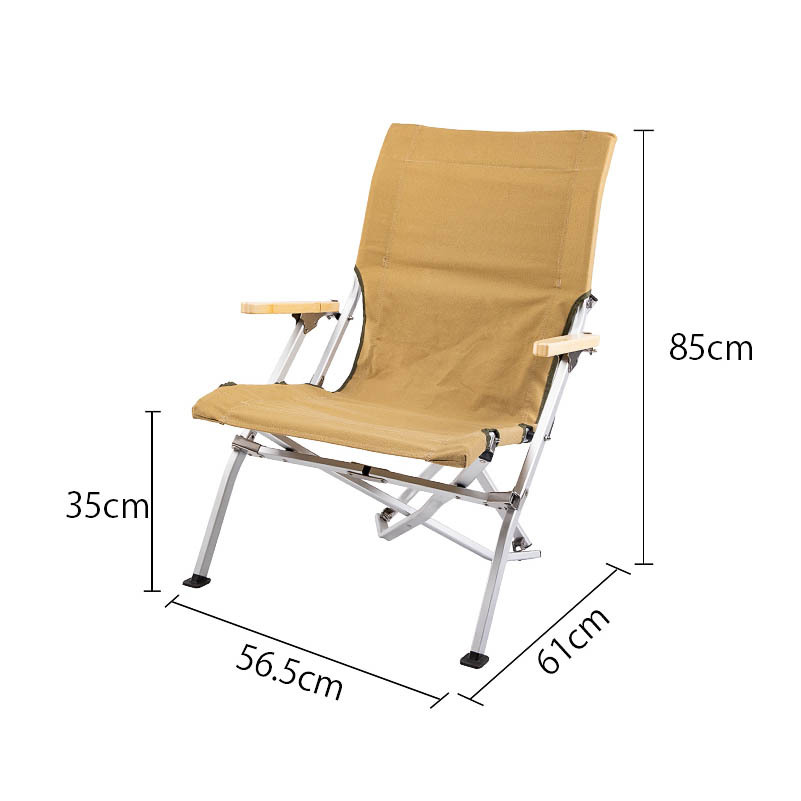 High back desert yellow (1680d polyester sail)