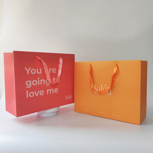 Bán buôn tùy chỉnh in logo thương hiệu thiết kế khuyến mãi quần áo sang trọng bán lẻ Quà Tặng mua sắm đồ trang sức túi giấy với xử lý - Product Image 3