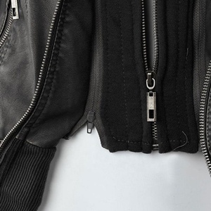 Chaqueta de cuero de oveja para mujer, chaqueta de piel de oveja negra y marrón, ropa Inspire, nueva moda - Product Image 3