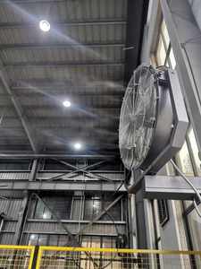 Keystone HDB-120P 600mm 1000mm PMSM Energy Efficiency Motor Low Noise Oscillating Type Adjustable Speed Mist Wall <b>Fan</b> IP66 - Product Image 2