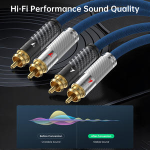 Connecteur mâle RCA en Fiber de carbone noir <span class=keywords><strong>adaptateur</strong></span> de câble <span class=keywords><strong>Jack</strong></span> plaqué or/rhodium Type à trois cercles Audio vidéo auxiliaire XLR - Product Image 5